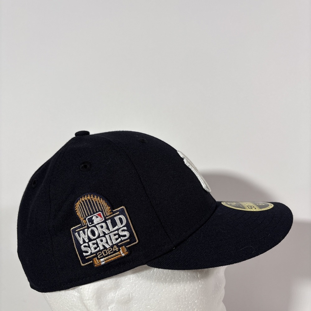 New Era 59FIFTY New York Yankees 2024 World Series MLB Low Profile Hat 6‎ 7/8 - Picture 4 of 7